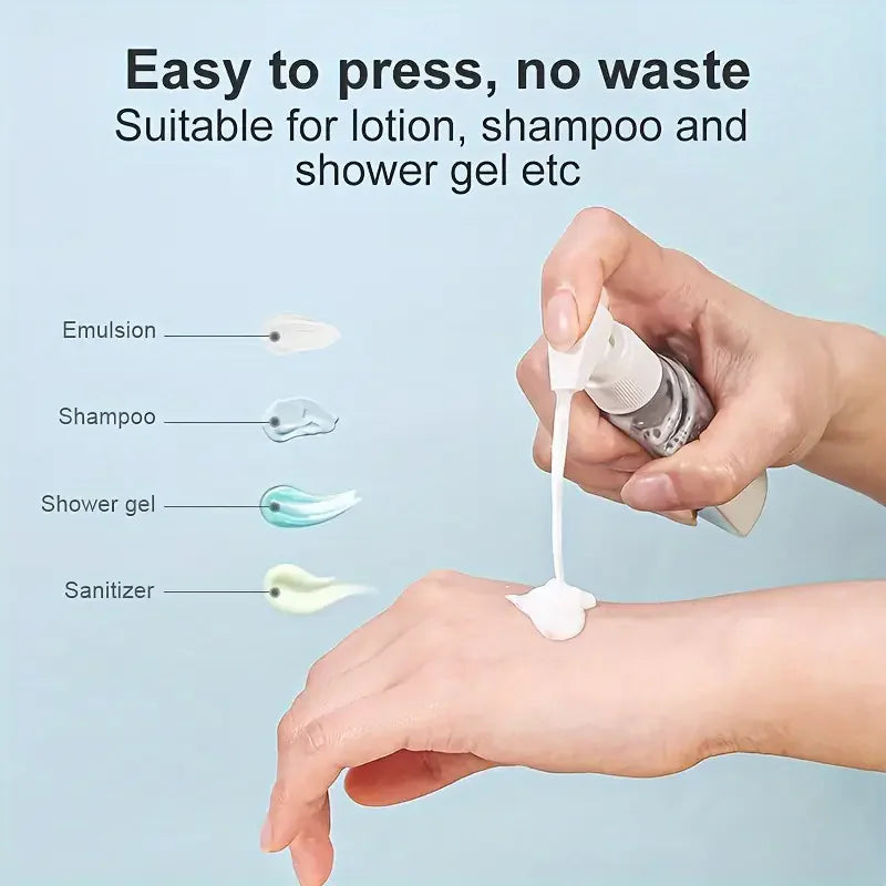 4-in-1 Travel Bottle Set – Leak Proof Refillable Containers for Toiletries