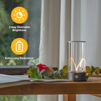 Magnetic LED Desk Lamp – Cordless Touch Control for Bedroom Nightstand