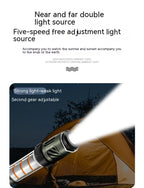Rechargeable LED Camping Lantern – Mosquito Repellent Light for Outdoor Travel