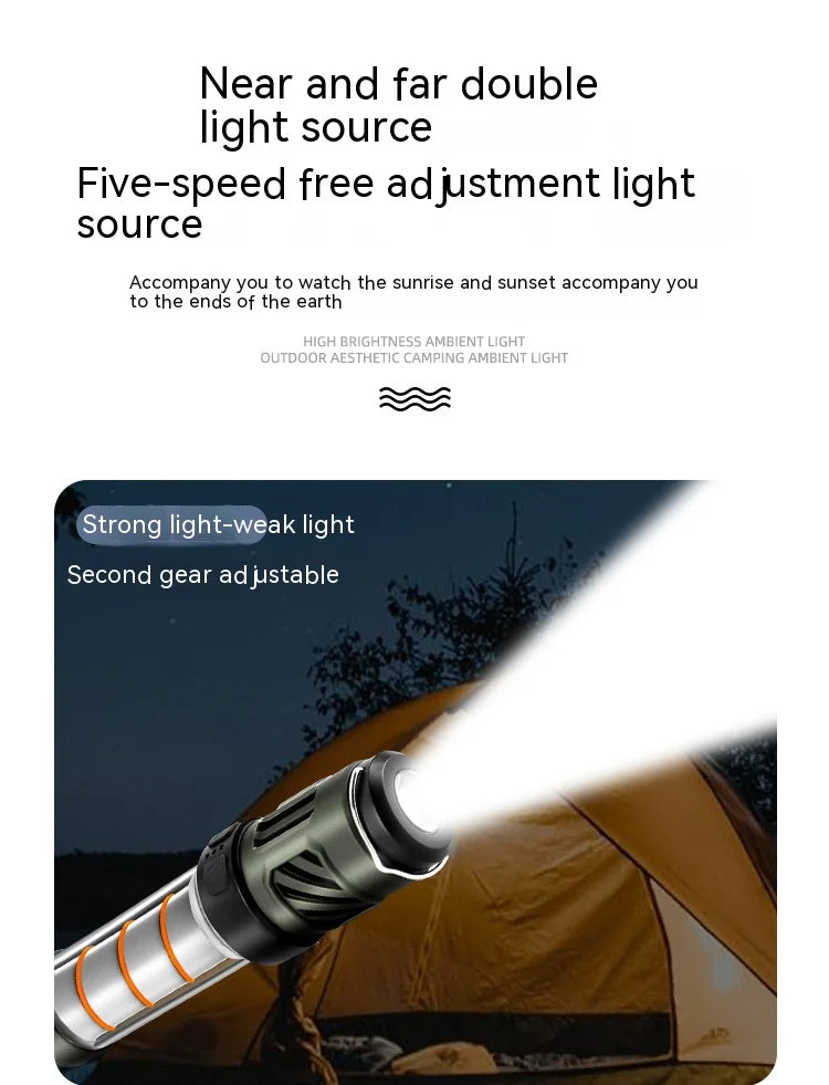 Rechargeable LED Camping Lantern – Mosquito Repellent Light for Outdoor Travel