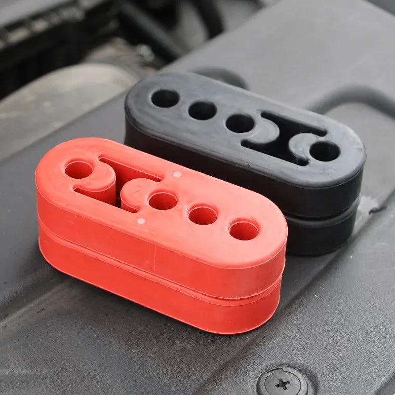 Rubber Exhaust Hanger – 4-Hole Muffler Mount Bracket for Automotive Repair
