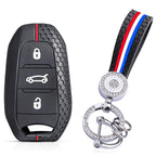 Silicone Car Key Fob Cover – Protective Remote Case for Peugeot and Citroen