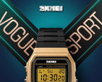 Digital Sports Watch – Waterproof Display for Women