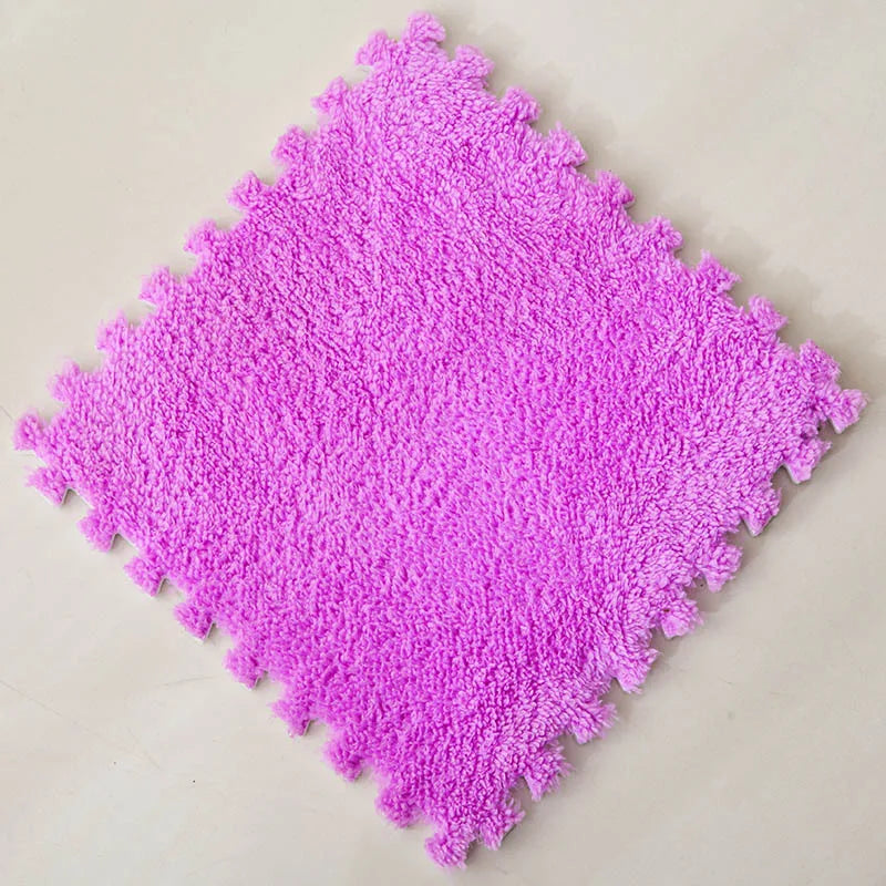 Soft Foam Patchwork Play Mats – Interlocking Carpet Tiles for Kids Rooms