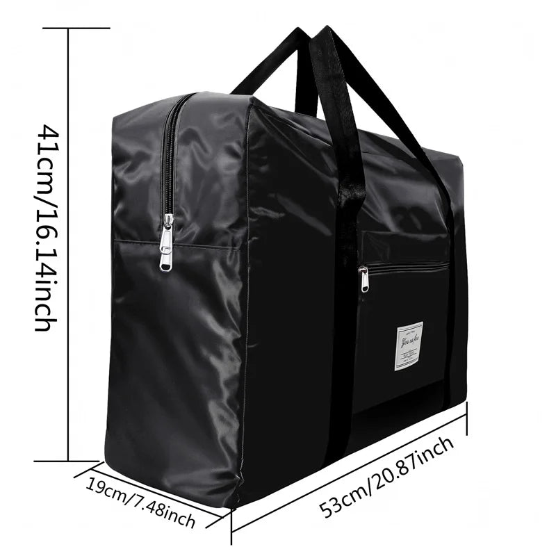 Folding Travel Duffel Bag – Waterproof Large Capacity Hand Luggage for Trips
