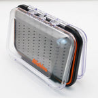 Waterproof Two-Sided Fly Box – Transparent Storage for Fishing Jig Lures