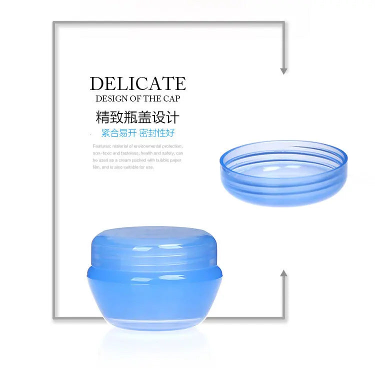 Mushroom Shape Cosmetic Jars – Refillable Travel Containers for Skincare