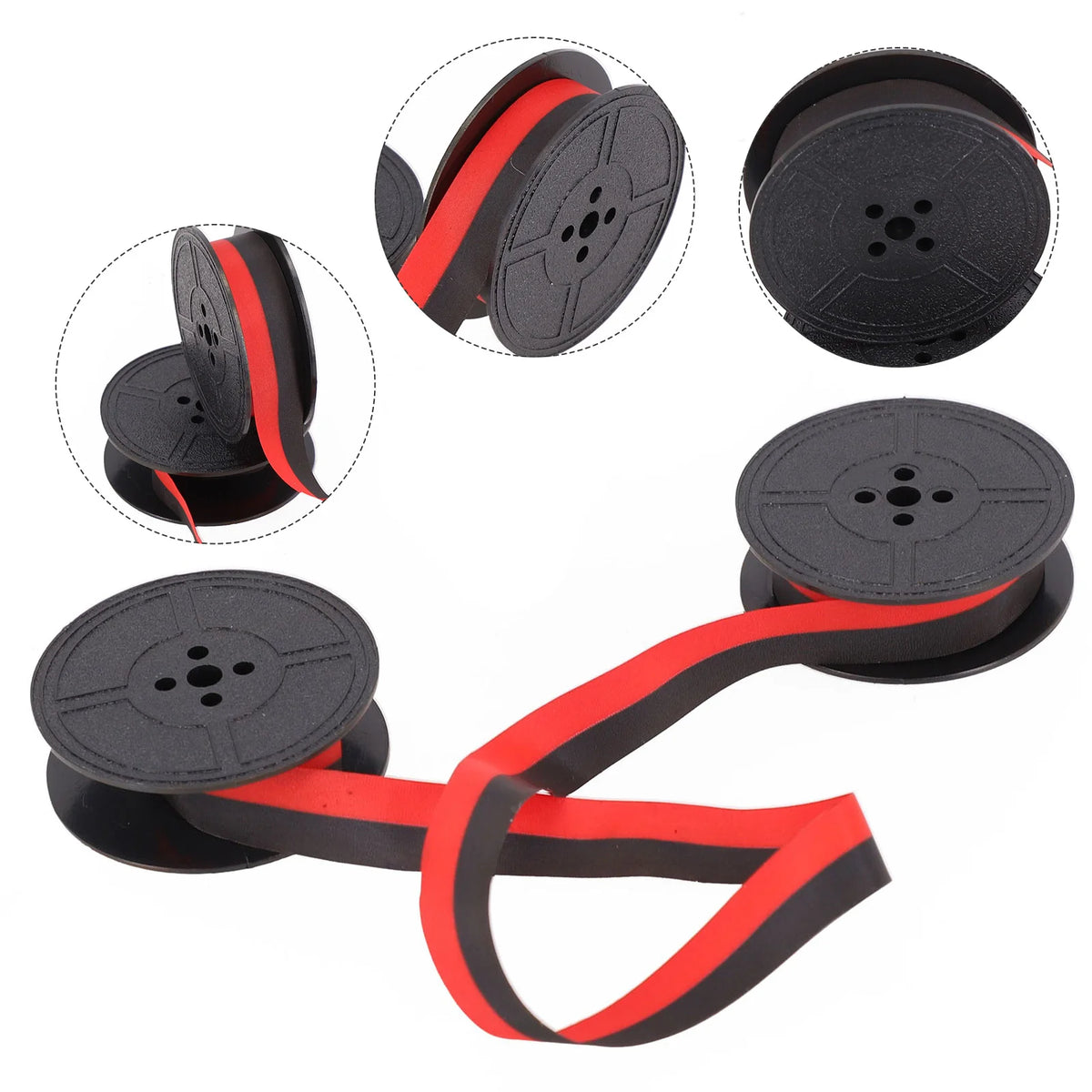 Universal Typewriter Ink Ribbon – Wear-resistant Portable Calculator Ribbon