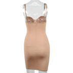 Full Length Shapewear Slip – Nude Body Shaper for Under Dresses