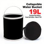 Collapsible Oxford Folding Bucket – Waterproof Portable Basin for Car Washing