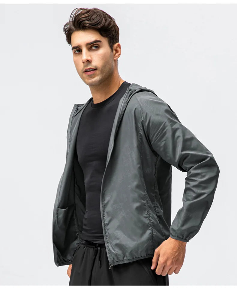 Waterproof Windbreaker Jacket – Sun Protection for Outdoor Hiking and Fishing