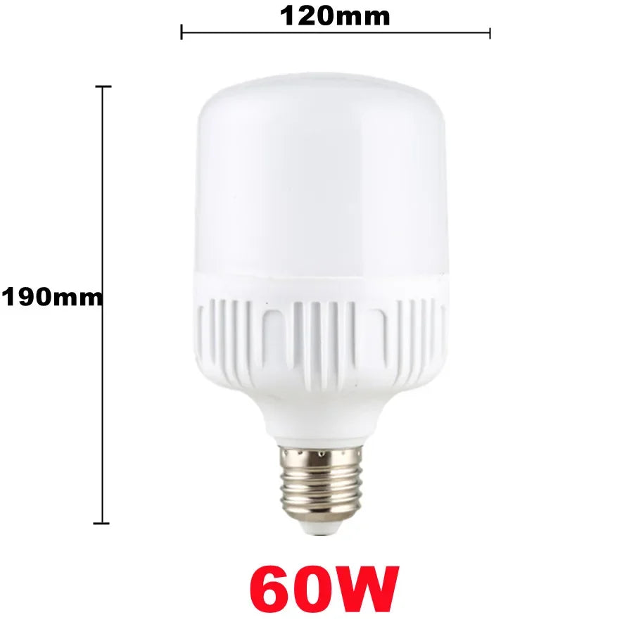 100W E27 LED Light Bulb – High Brightness Eye Protection for Home Lighting