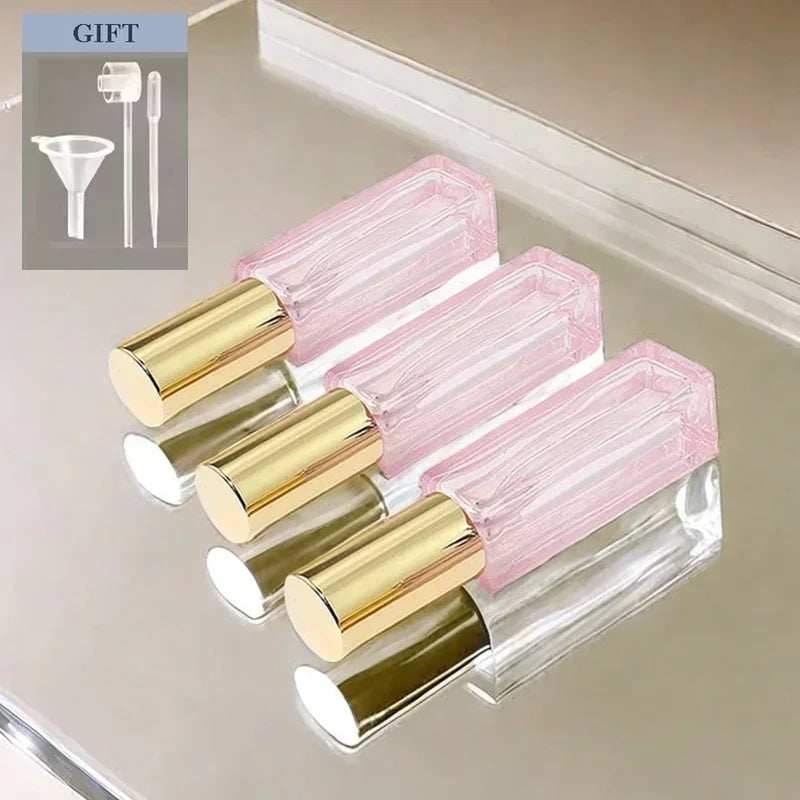 Refillable Glass Perfume Atomizer – 10ml and 20ml Travel Vials for Cosmetics