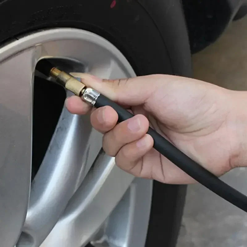 Tire Pressure Gauge – Air Inflator Gun for Car and Motorcycle Maintenance