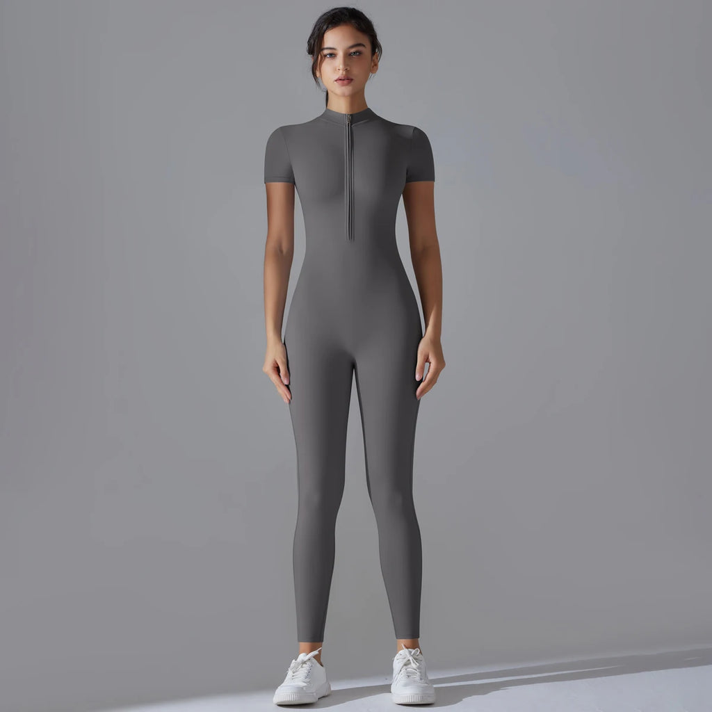 Women’s Fitness Bodysuit – Breathable Quick-Drying Fabric for Gym Workout
