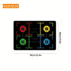 Non-Slip Basketball Training Mat – Soundproof Drill Pad for Indoor Dribbling
