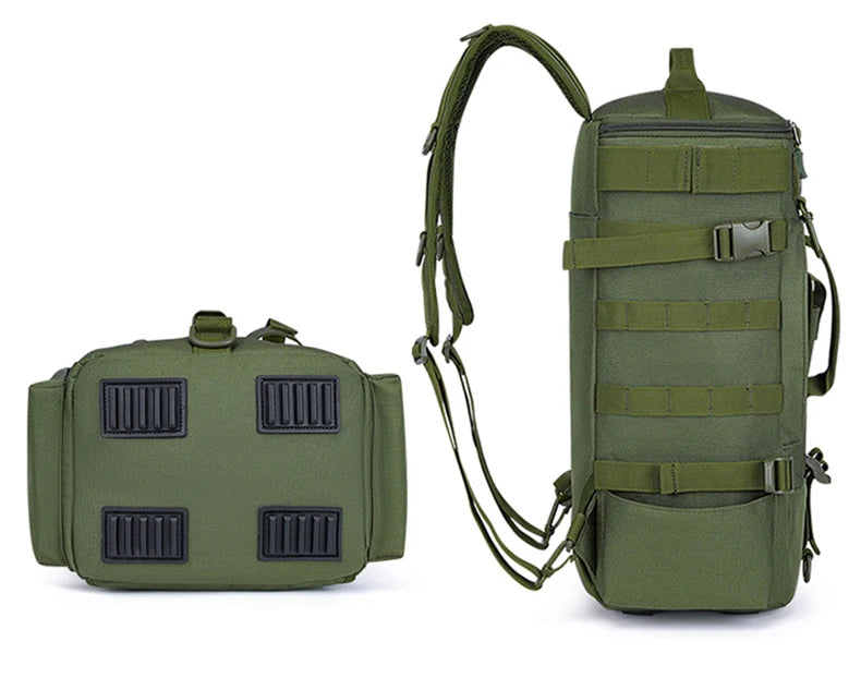 Tactical Fishing Tackle Backpack – Large Storage for Outdoor Hiking Travel