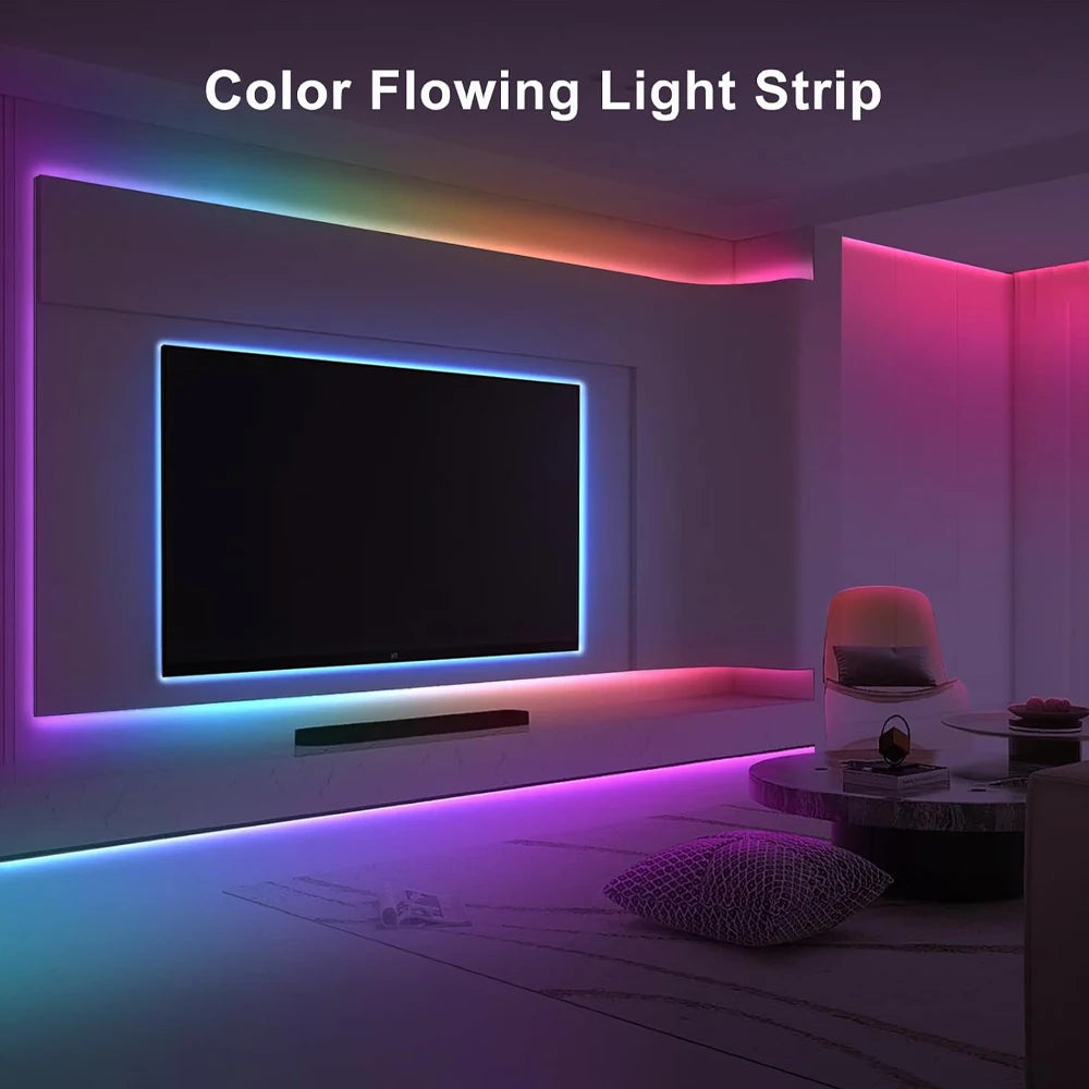 Addressable RGBIC COB LED Strip – Dream Color Lighting for Home Decor