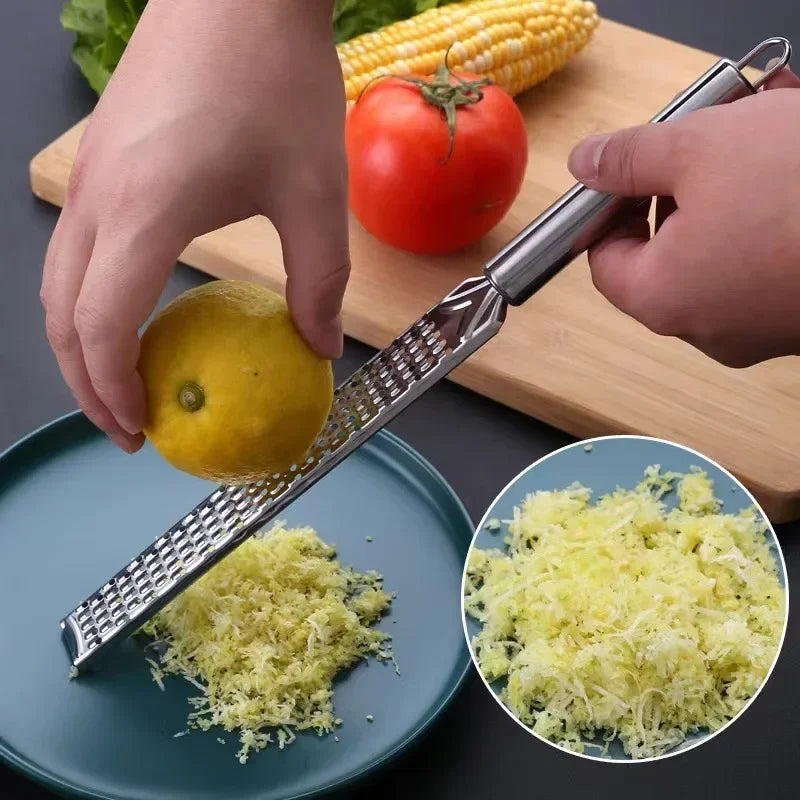 Stainless Steel Cheese Grater – Multifunction Shredder for Kitchen Cooking