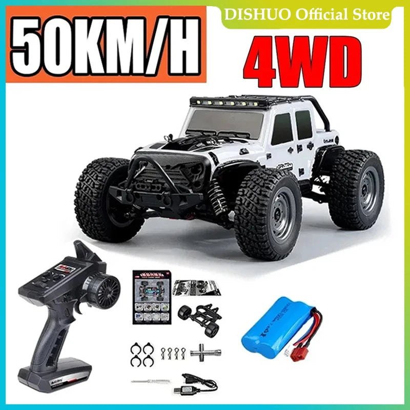 Brushless RC Monster Truck – 70km/h 4WD High Speed Off Road Car for Kids