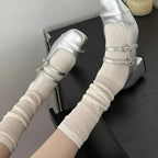 Lace Lolita Knee Socks – Thin Breathable Hosiery for Casual Cosplay Outfits