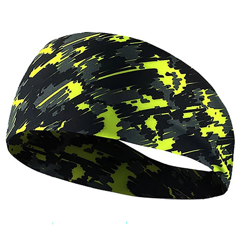 Absorbent Sports Headband – Unisex Anti-Sweat Band for Running and Yoga