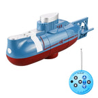 Mini RC Submarine – Waterproof Simulation Boat Toy for Kids Pool Play