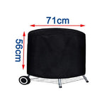 Heavy Duty Waterproof BBQ Cover – Protective Round Grill Shield for Outdoor