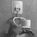 Transparent Adhesive Hooks – Heavy Duty Acrylic for Kitchen and Bathroom Wall