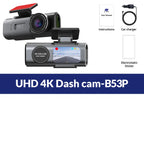 4K WiFi Dash Cam – GPS Night Vision Car DVR for Vehicle Security