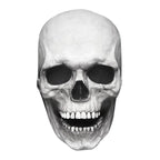 Full Head Skull Mask – Realistic Moveable Jaw for Halloween Cosplay