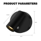 Wireless Magnetic LED Wall Light – Rechargeable Dimmable Lamp for Room Decor
