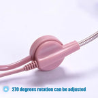 Wired Headset Microphone – Adjustable Hands-free Mic for Teaching Lectures