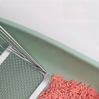 Stainless Steel Pet Litter Scoop – Long Handle Tool for Cat Hygiene