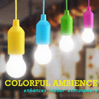 Portable LED Pull Cord Bulb – Battery Operated Lamp for Camping and Emergency