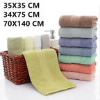 Absorbent Cotton Face Towel – Soft Hand Wash Cloth for Home and Hotel
