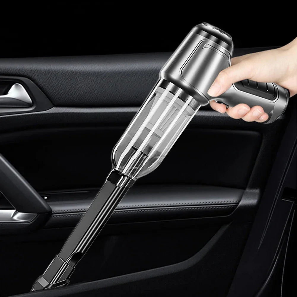 Portable Handheld Vacuum – Wireless Wet and Dry Cleaner for Car and Home