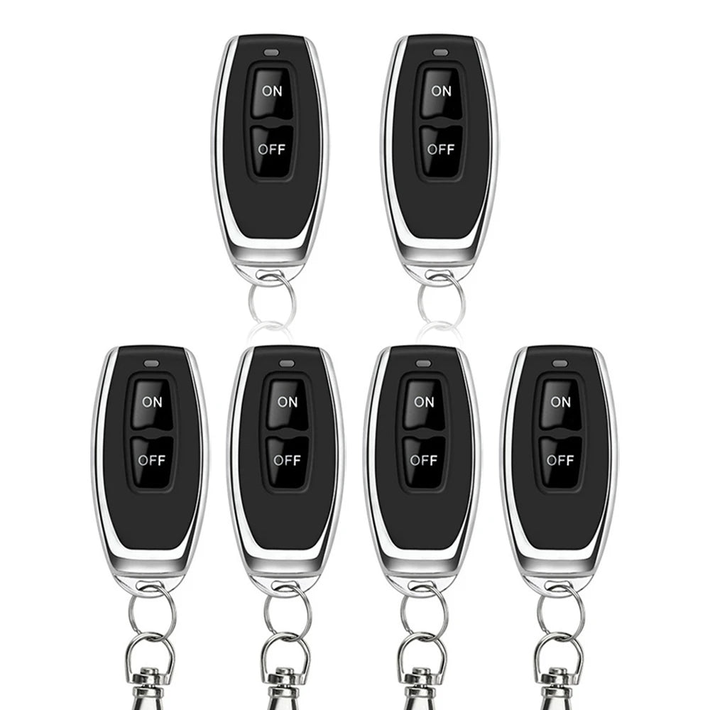 433MHz RF Remote Transmitter – Learning Code Keyfob for Garage Gate Alarms