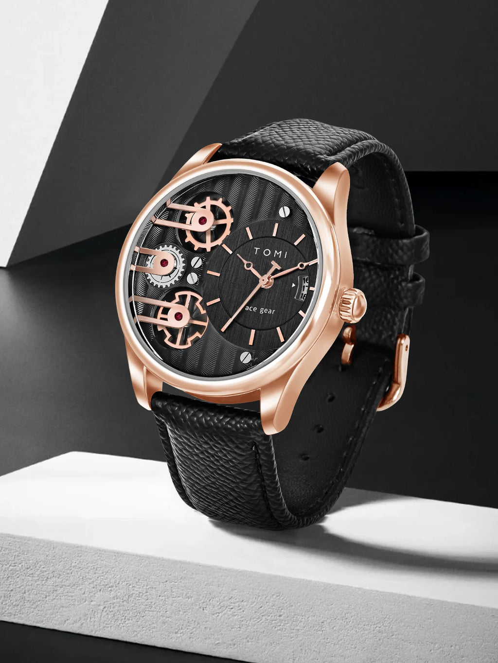 Quartz Men's Wristwatch – Luxury Minimalist Business Gift for Anniversaries