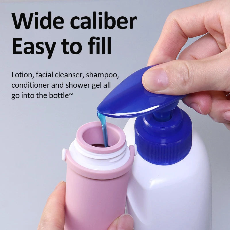 Refillable Silicone Travel Bottles – Leakproof Containers for Toiletries