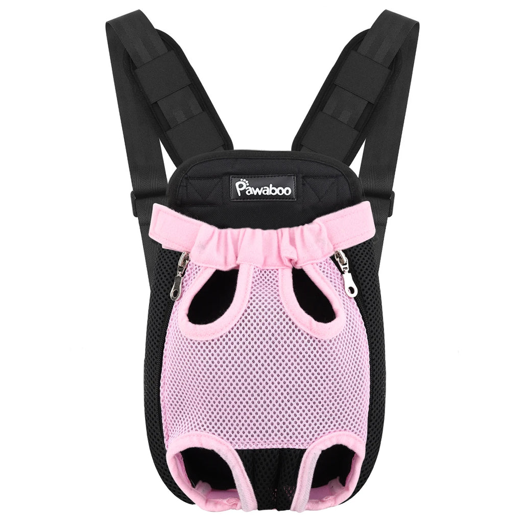 Adjustable Pet Carrier Backpack – Front Travel Bag for Hiking and Camping