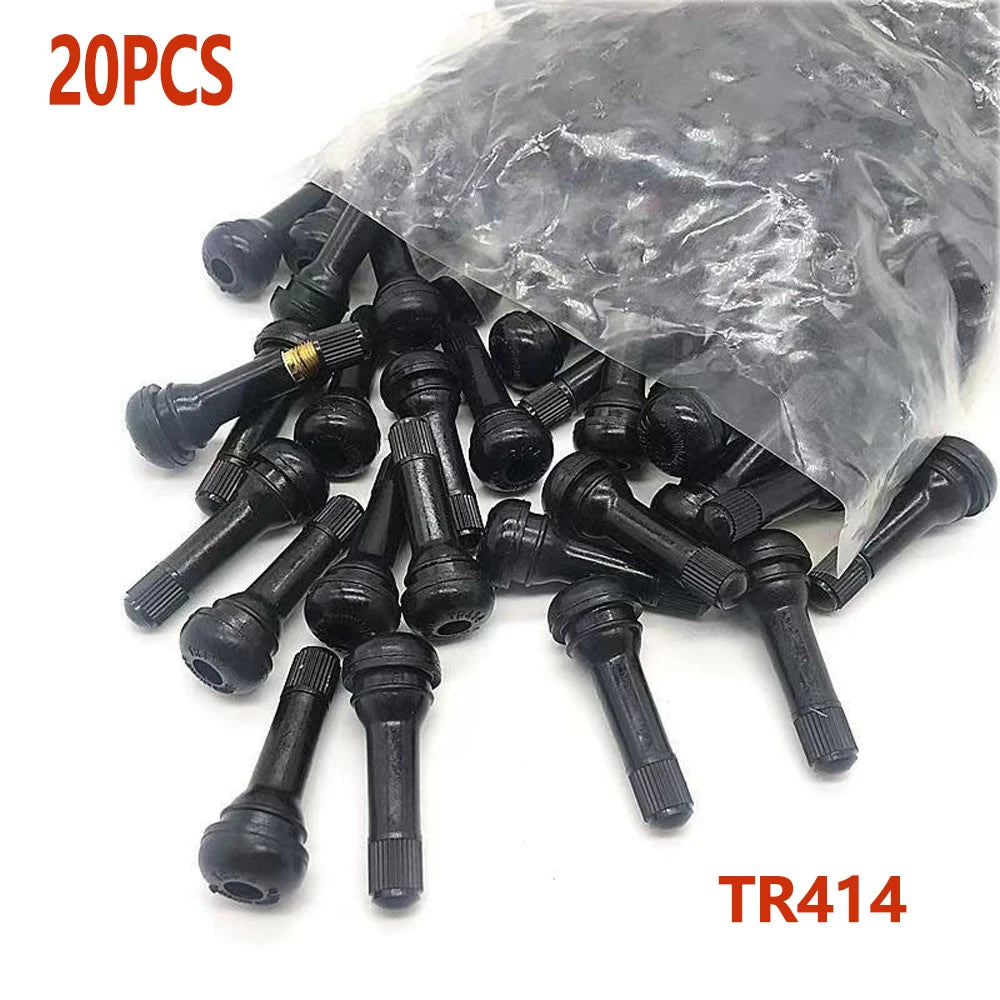 Rubber Tire Valve Stems – Snap-In Replacement Parts for Automotive Repairs