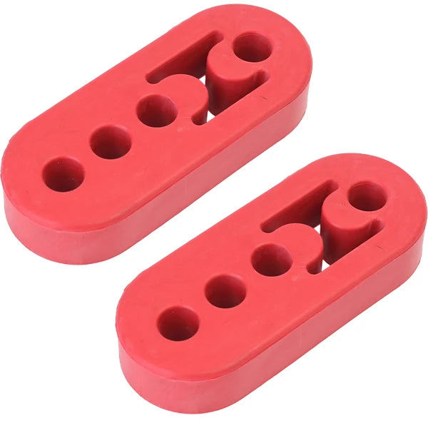 Rubber Exhaust Hanger – 4-Hole Muffler Mount Bracket for Automotive Repair