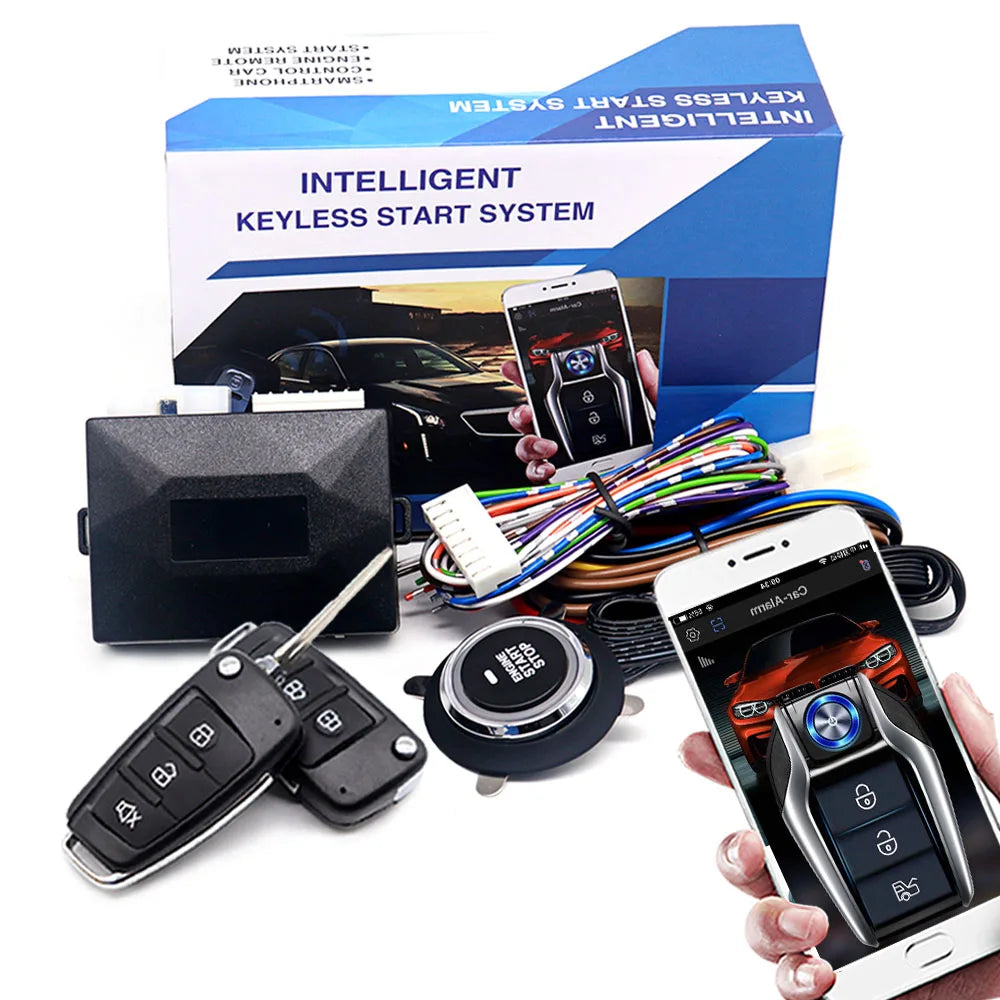 Smart Car Alarm – Remote Engine Start System for Vehicle Ignition