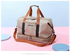 Portable Duffle Gym Bag – Lightweight Fitness Carry-on for Travel and Sports
