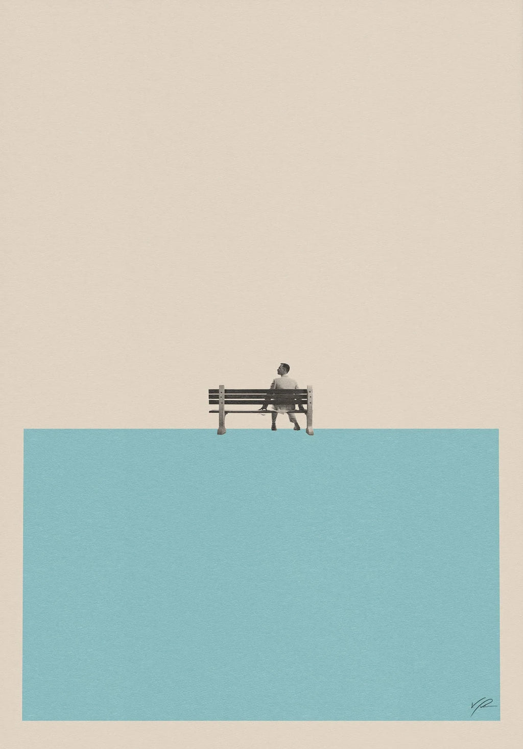 Minimalist Movie Poster Canvas Art – Abstract Modern Wall Decor for Home