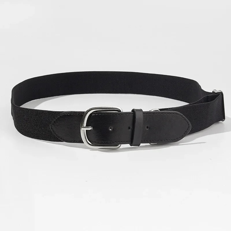 Adjustable Elastic Golf Belt – Durable Rubber Waistband for Outdoor Sports