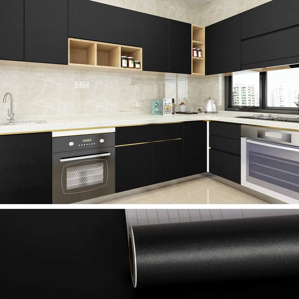 Self-Adhesive Vinyl Wallpaper – Waterproof Film for Kitchen and Bathroom Decor