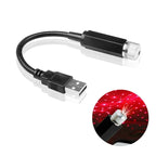 USB LED Star Projector – Adjustable Galaxy Atmosphere Lamp for Car Interior