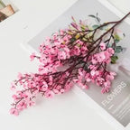 Artificial Cherry Blossoms – Silk Baby's Breath for Wedding Vase Decor